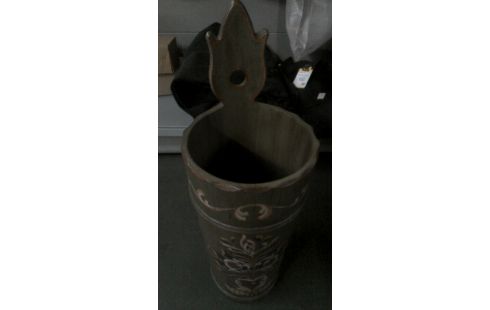 SCHRIMSTÄNDER GRÜN, , HOLZ BLUME