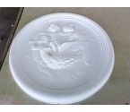 MEDAILLON BAS RELIEF PLATRE
