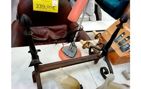 PAIRE DE CHENETS