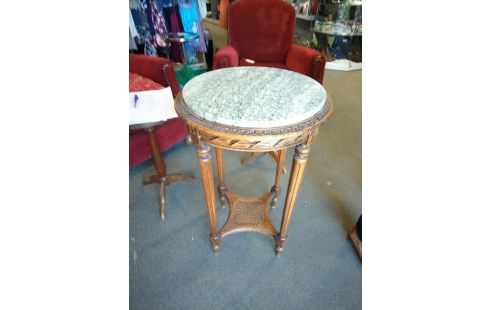 GUERIDON MARBRE STYLE LOUIS XVI