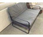 BANQUETTE CONVERTIBLE TISSU GRIS