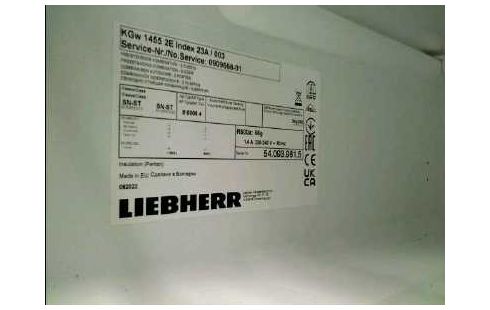 KOMBIKÜHLSCHRANK LIEBHERR KGW 1455 2E