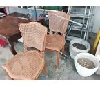 2 CHAISES STYLE LXV