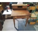 BUREAU EN CHENE 3T +REHAUSSE