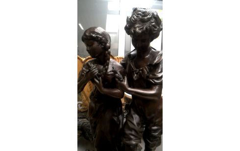 BEELD KOPPEL BRONS