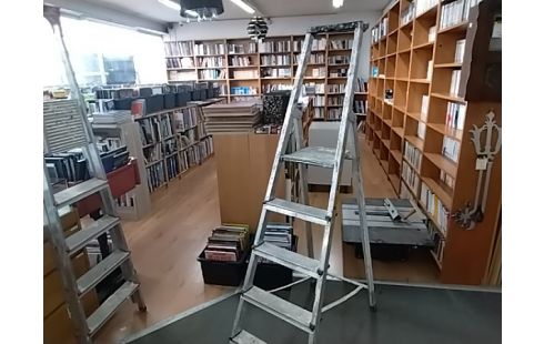 ESCABEAU 5 MARCHES ALUMINIUM