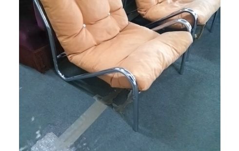 FAUTEUIL VINTAGE ORANGE