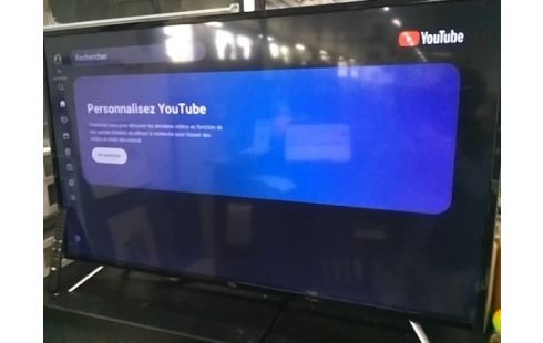 TELEVISEUR TCL 124CM 4K CONNECTEE (AVEC TELECOMMANDE)