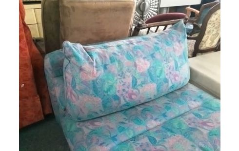 BZ 1P MOTIF FLORAL VERT ET ROSE