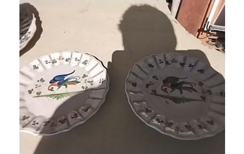 ASSIETTE DECO ST MOUSTIER