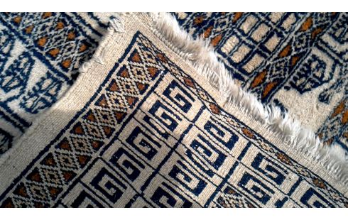 TAPIS NOUE MAIN BEIGE GRIS