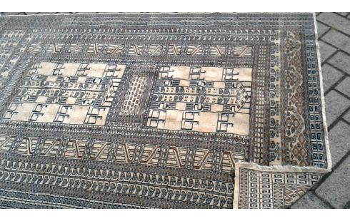TAPIS NOUE MAIN BEIGE GRIS
