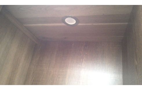 DRESSOIR MASSIF CHENE ECLAIRE 2 PORTES / 2 TIROIRS