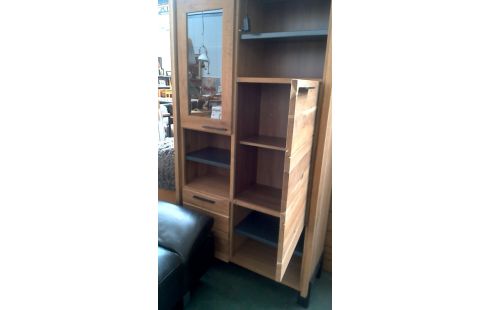 DRESSOIR MASSIF CHENE ECLAIRE 2 PORTES / 2 TIROIRS
