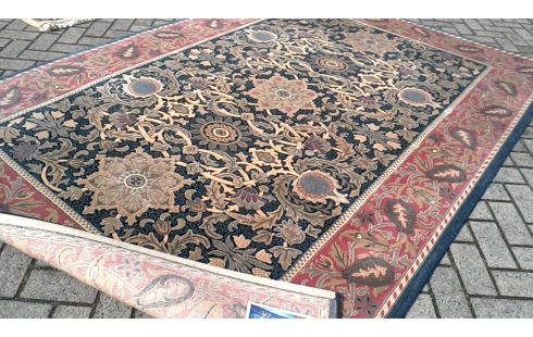 TAPIS ROYAL SAUMON BLEUE