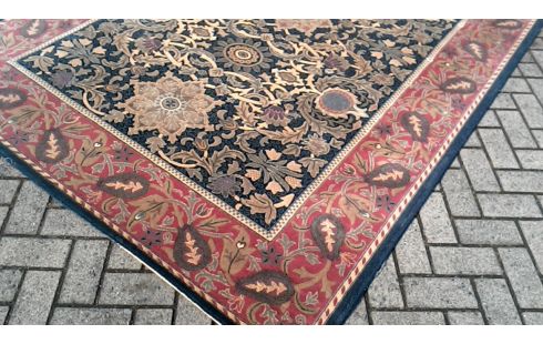 TAPIS ROYAL SAUMON BLEUE