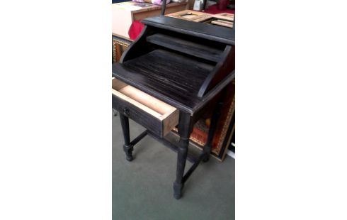 MEUBLE D'APPOINT NOIRE, , BOIS 1 TIROIR