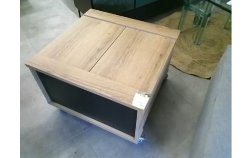 TABLE BASSE BOIS CARRE