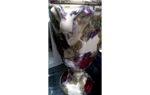 VASE COUVERT, , POLYCHROME
