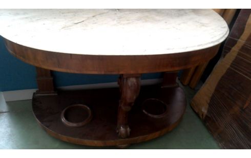 TABLE CONSOLE MARBRE