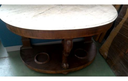 TABLE CONSOLE MARBRE
