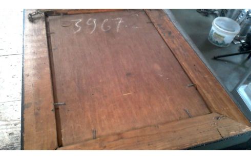 PINTURA, , PLACA, , MARCO NEGRO