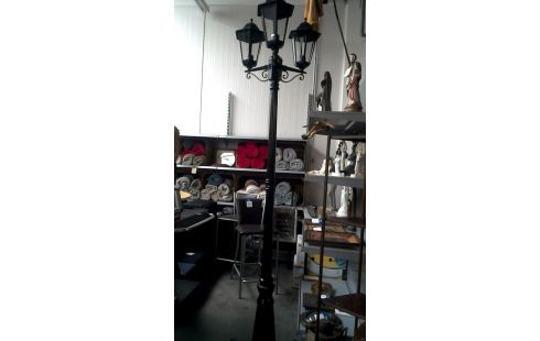 LANTERNE DE JARDIN NOIR METAL