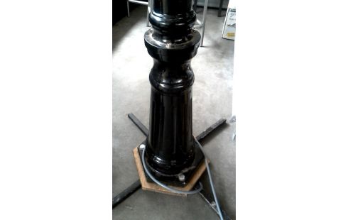 LANTERNE DE JARDIN NOIR METAL