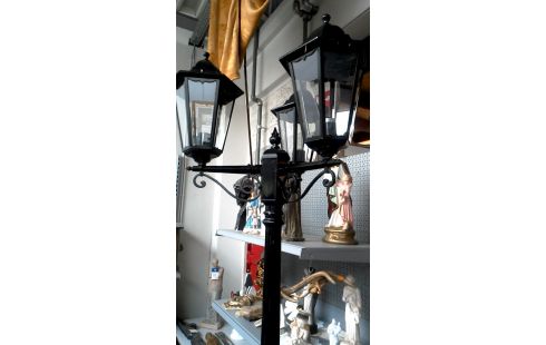 LANTERNE DE JARDIN NOIR METAL