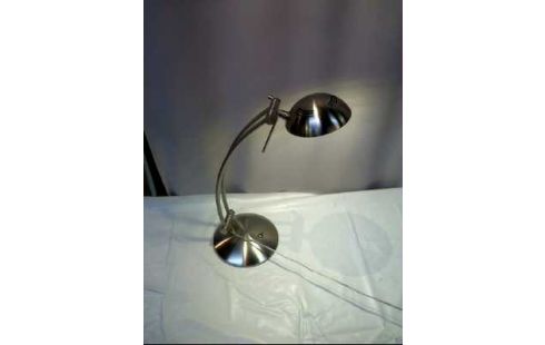 SCHREIBTISCHLAMPE SILBERF. VERSTELLBAR