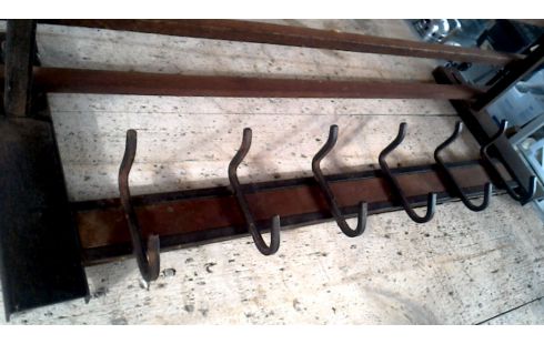 PORTE MANTEAU FER, , BOIS