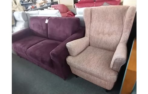 FAUTEUIL POLTRONESOFA TISSU DEHOUSSABLE
