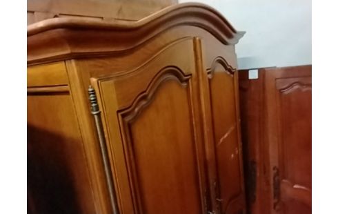 ARMOIRE CHÊNE 2P / 1T + CLEF / 1 SERRURE HS