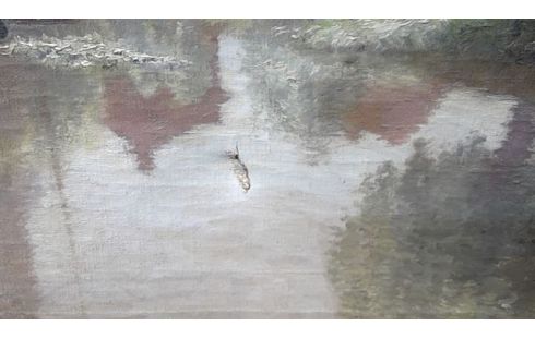 ÓLEO SOBRE LIENZO ESTADO ACTUAL