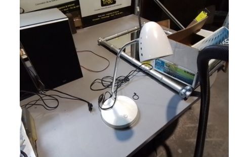 LAMPE RETRO METAL BLANC