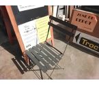 CHAISE PLIANTE BISTROT