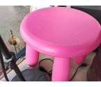 TABOURET ROSE