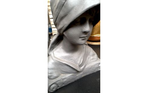 BUSTO MUJER GRIS