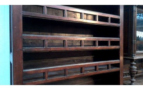 DRESSOIR ANTIQUE 2 CORPS 2 PORTES / 2 TIROIRS