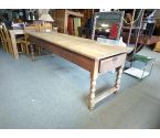 TABLE DE FERME CHENE