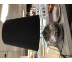 LAMPE DE CHEVET DECO ARGENTEE