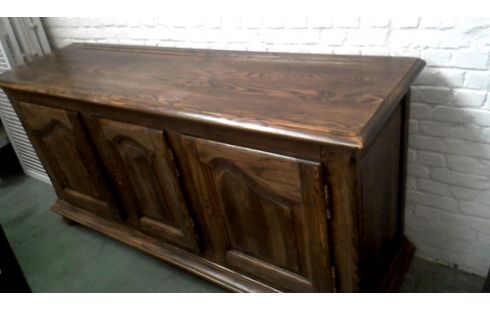 DRESSOIR MASSIEF EIK 3 DEUREN