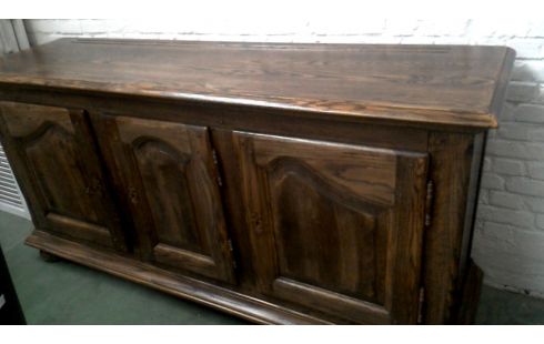 DRESSOIR MASSIEF EIK 3 DEUREN