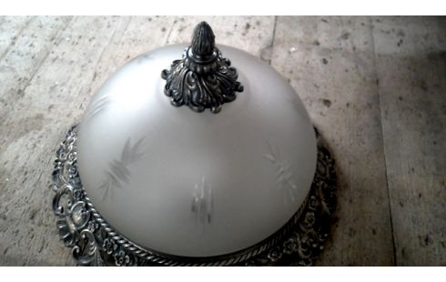PLAFONNIER NATTE BISAUTE GLACE