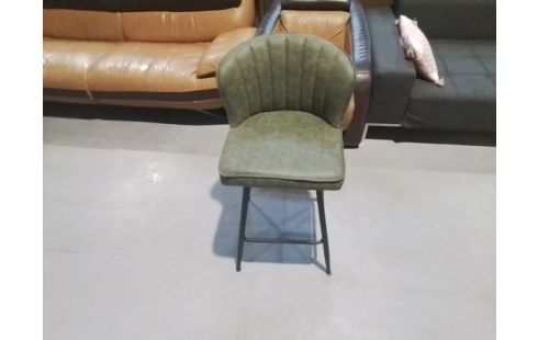 CHAISE HAUTE TISSUS VERT
