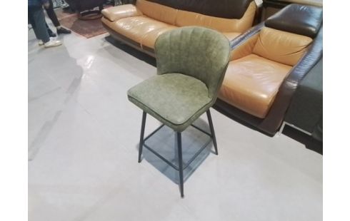CHAISE HAUTE TISSUS VERT