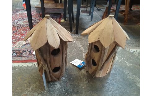 DECORATION BIRD HOUSE 36 CM