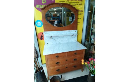COMMODE DE TOILETTE STYLE ANGLAIS