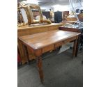 TABLE BUREAU CHENE 1 TIROIR