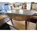TABLE LOUIS PHILIPPE NOYER PEDS TOURNÉS
